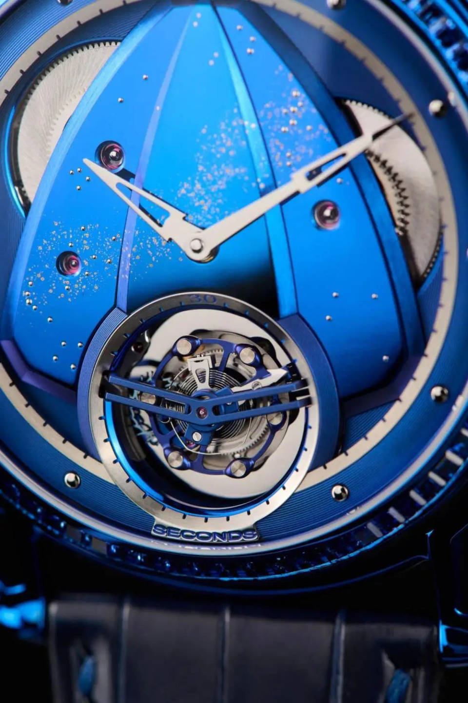 De Bethune推出DB28XP Kind of Blue Tourbillon Sapphire腕表
