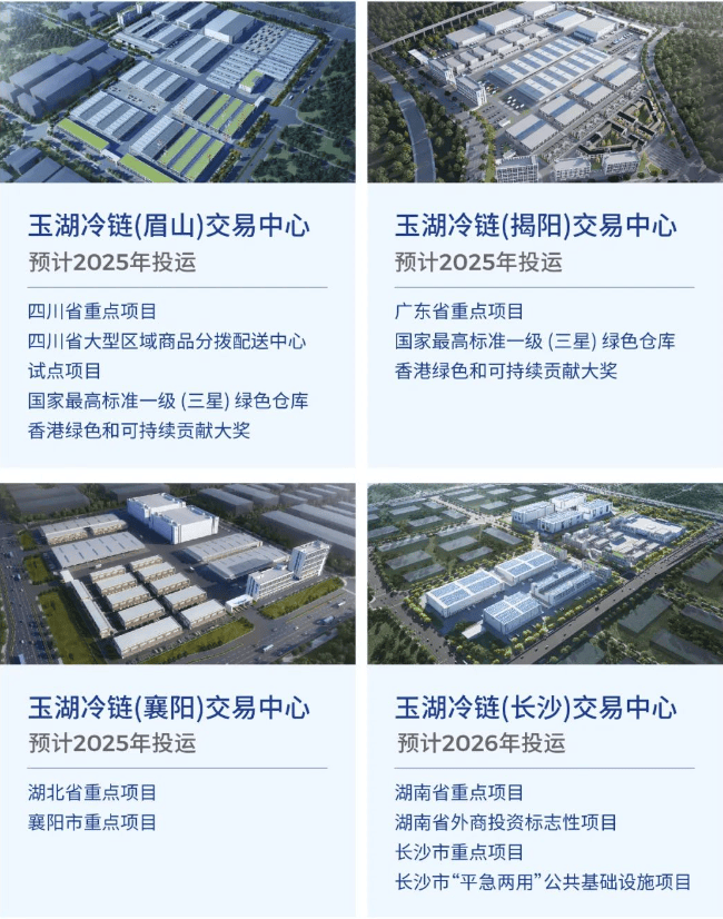 玉湖冷链(长沙)交易中心入选湖南省2024年省级重点项目