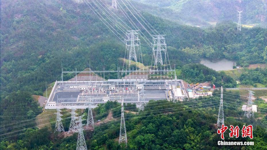 浙江金华：中国首个全模块化建设超高压变电站投运